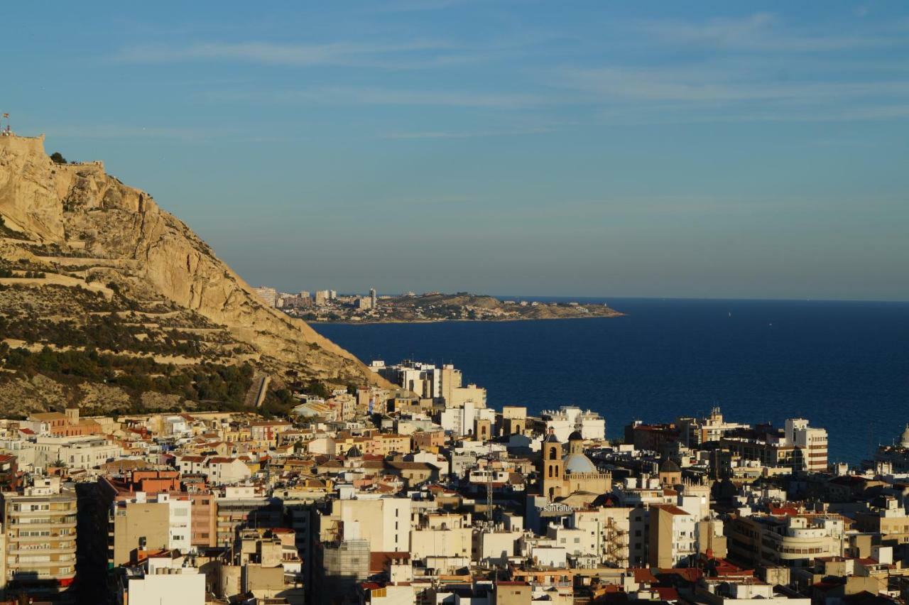 Charming Downtown Skyscrapper Alicante Exterior foto